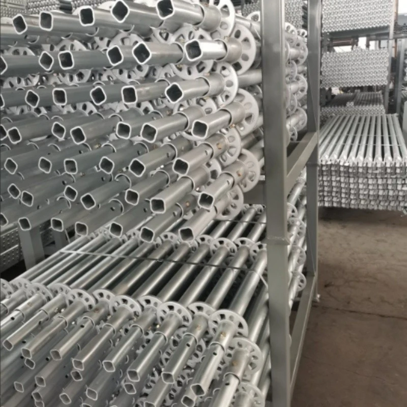 Hot Dip Galvanized Ringlock Scaffolding System For Construction Sites high quality